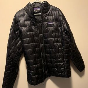 Black Patagonia Men’s Micro Puff Jacket